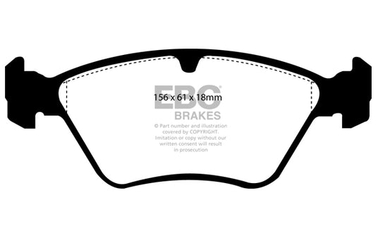 EBC Ultimax Front Brake Pads DP976