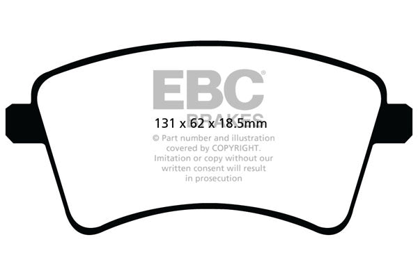 EBC Ultimax Front Brake Pads DPX2033