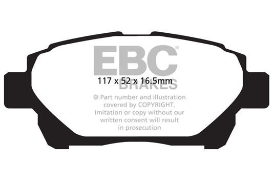 EBC Ultimax Front Brake Pads DPX2061