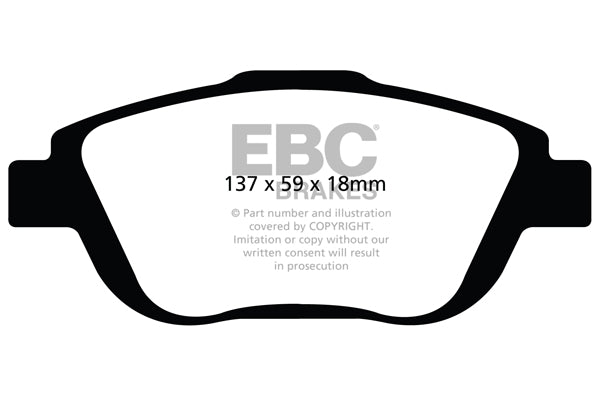 EBC Ultimax Front Brake Pads DPX2073