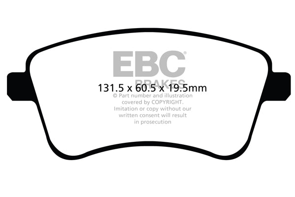 EBC Ultimax Front Brake Pads DPX2099