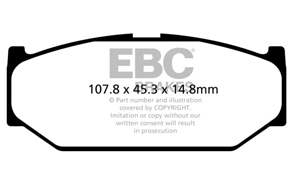 EBC Ultimax Front Brake Pads DPX2104