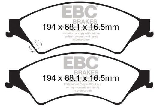 EBC Ultimax Front Brake Pads DPX2140