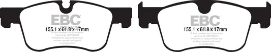 EBC Ultimax Front Brake Pads DPX2195