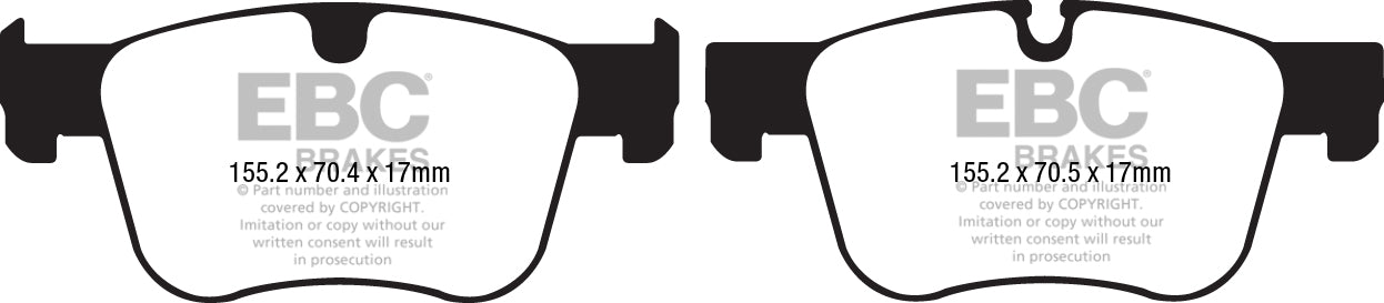 EBC Ultimax Front Brake Pads DPX2198
