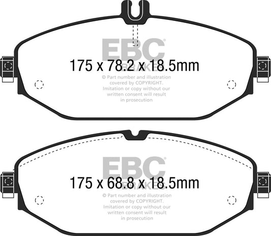 EBC Ultimax Front Brake Pads DPX2214