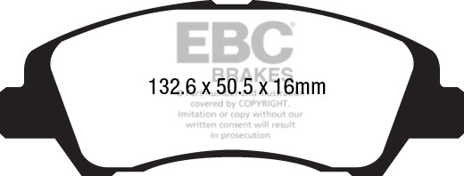 EBC Ultimax Front Brake Pads DPX2218