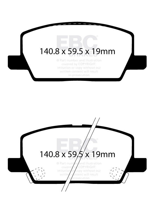 EBC Ultimax Front Brake Pads DPX2420