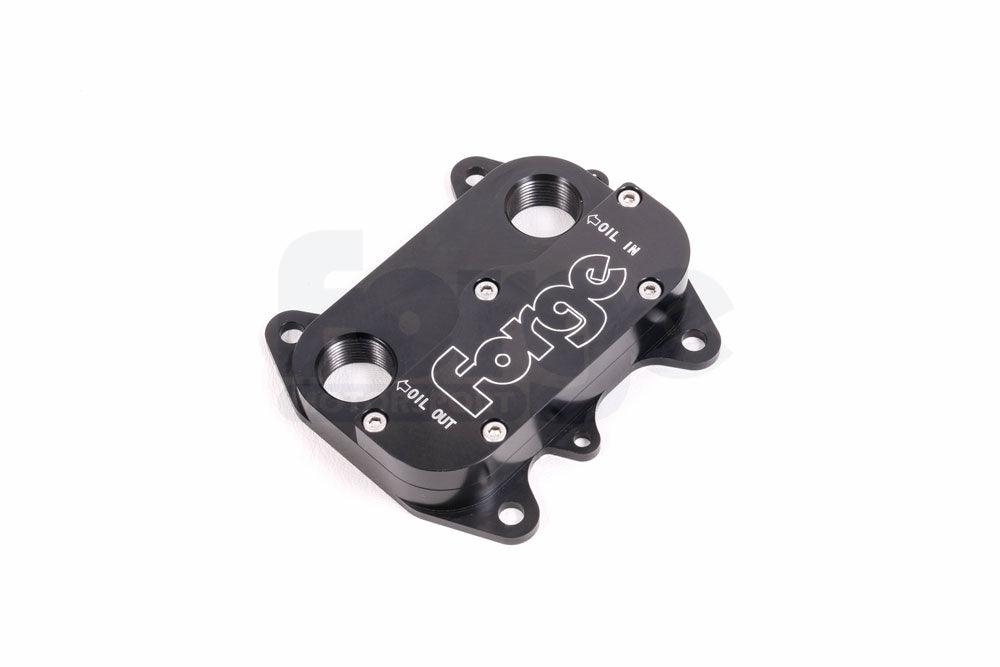 Forge Motorsport VW, Audi, Skoda, and Seat 1.6TDi and 2.0TDi Oil Cooler Take-Off Plate FMOC2