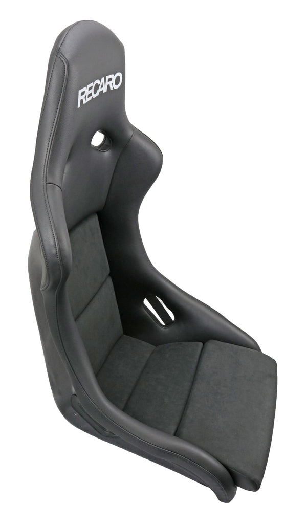 Recaro Pole Position Sport Seat With ABE - Half Leather - Ambla Leather Black & Dinamica Suede Black