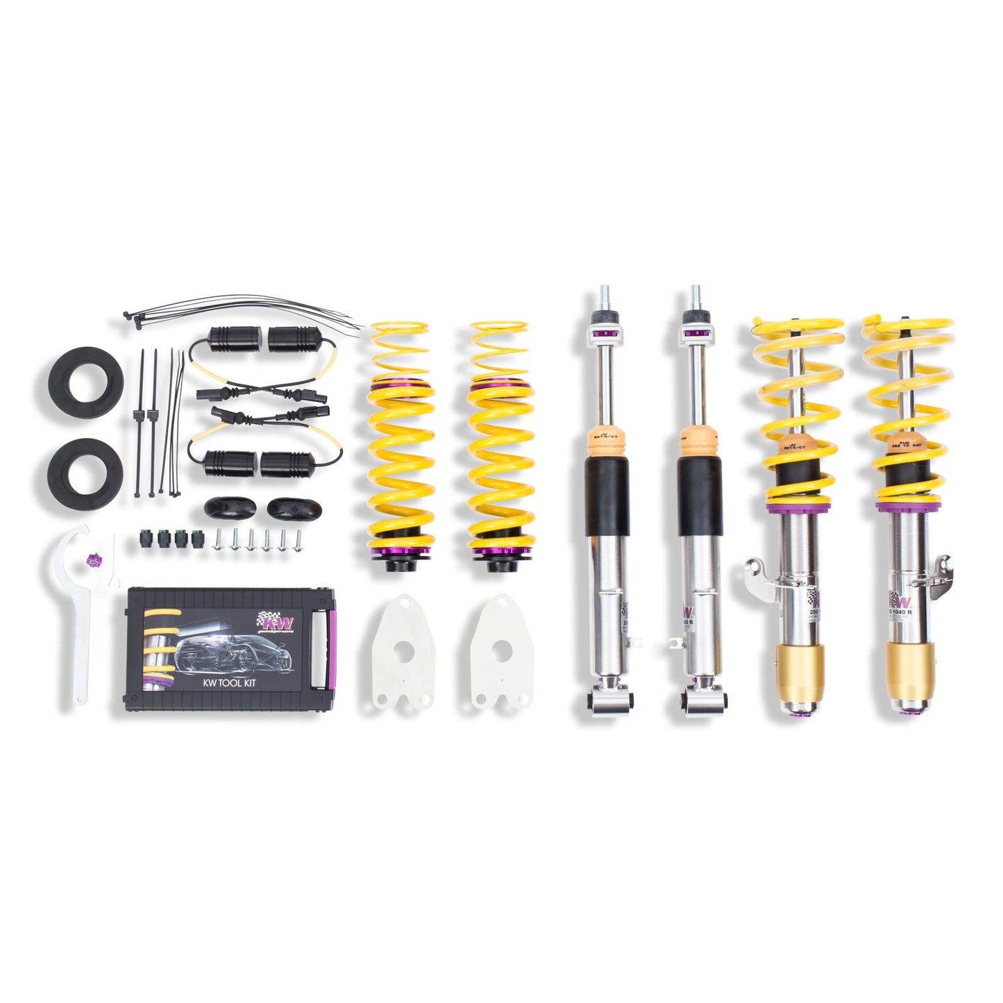 KW V3 Coilovers & EDC Delete for BMW M3 F80, M3 GTS 04/14- 317-338KW 352200AP