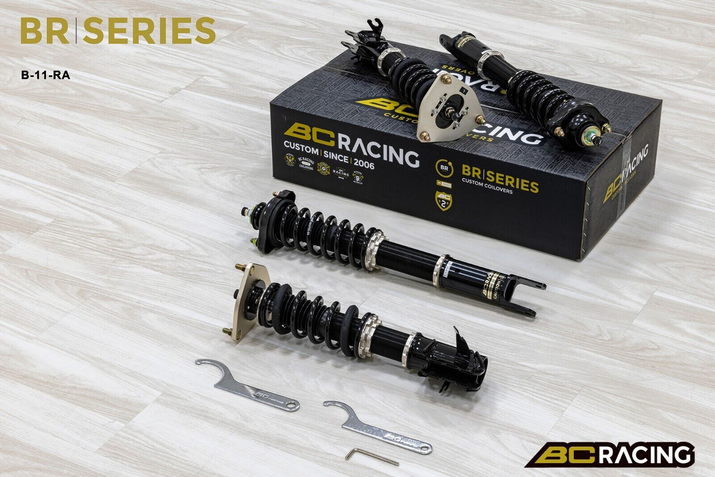 BC Racing BR RA Coilovers for Mitsubishi Lancer Evolution Evo 4 5 6 B-17-BR-RA