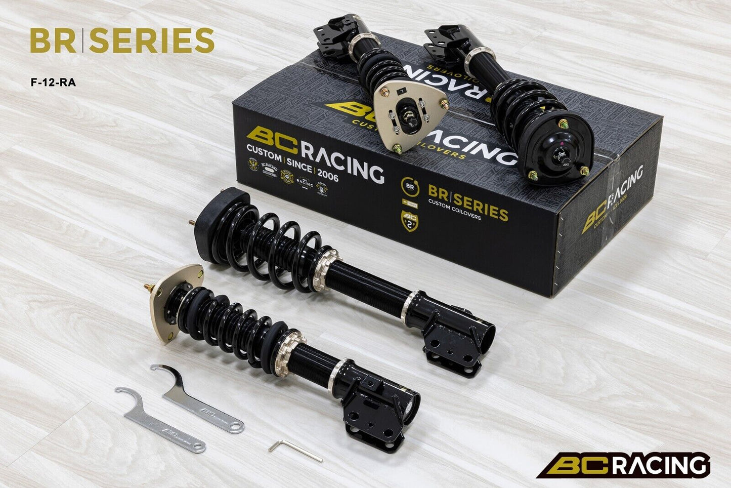 BC Racing BR RA Coilovers for Subaru Forester SG 2003-2007 F-12-BR-RA