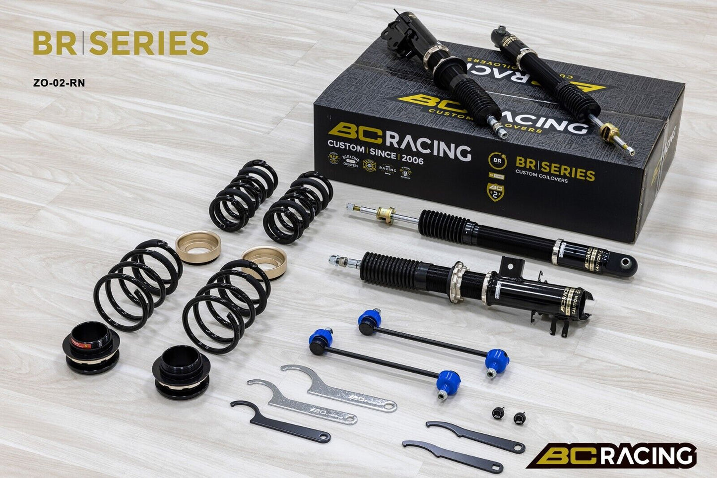 BC Racing BR RN Coilovers for Vauxhall Opel Corsa D 2006+ ZO-02-BR-RN