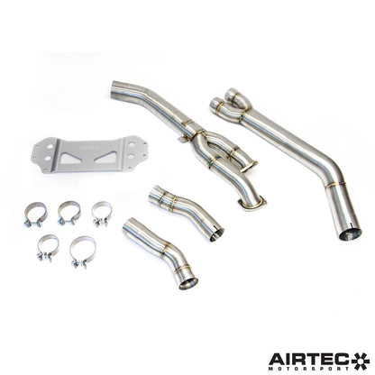 AIRTEC Motorsport 3.5" Secondary Cat Bypass for BMW M3 G80, M4 G82 G83 ATEXHBMW6