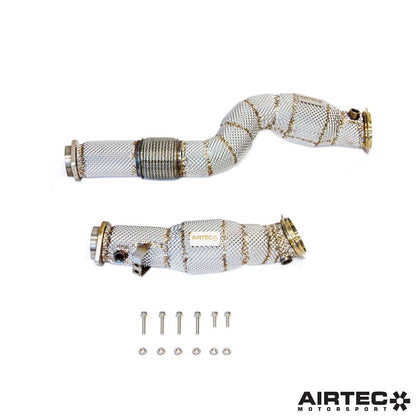 AIRTEC Motorsport Sports Cat Downpipes for BMW M2 G87, M3 G80 G81, M4 G82 G83 ATEXHBMW4