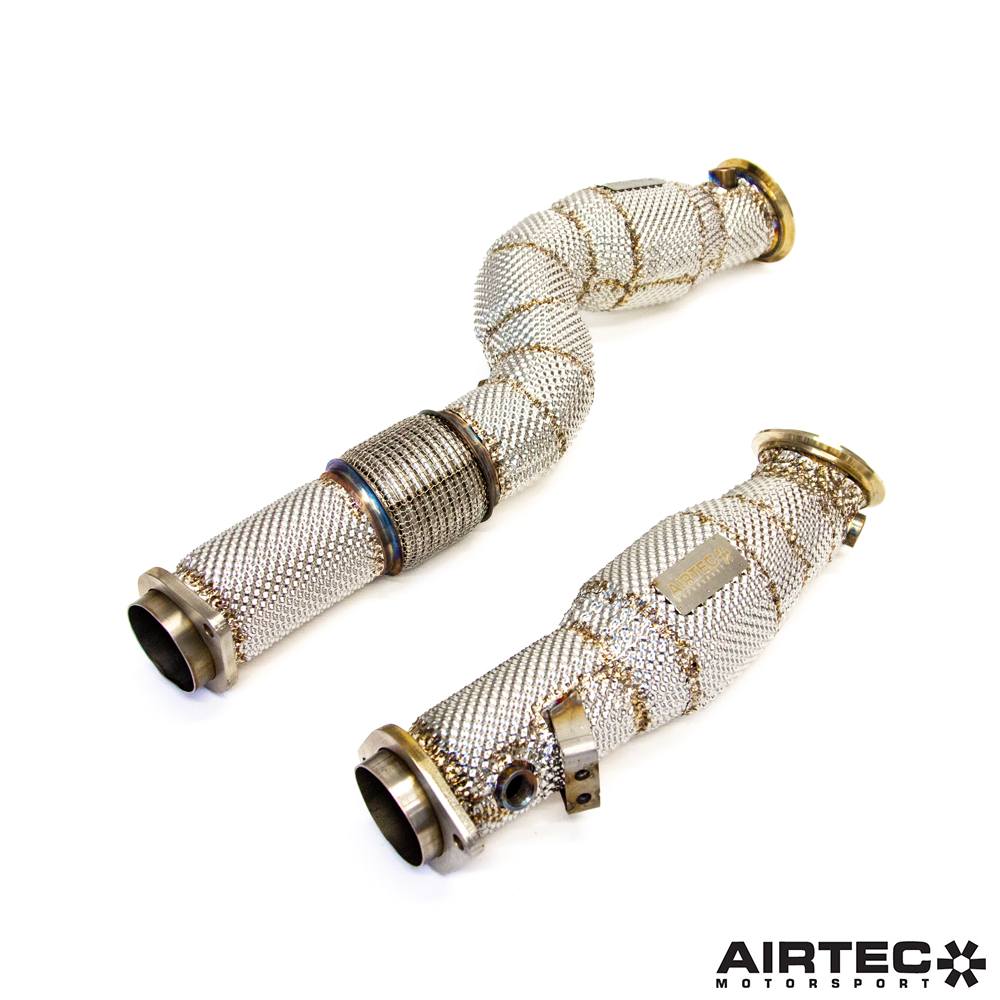 AIRTEC Motorsport Sports Cat Downpipes for BMW M2 G87, M3 G80 G81, M4 G82 G83 ATEXHBMW4