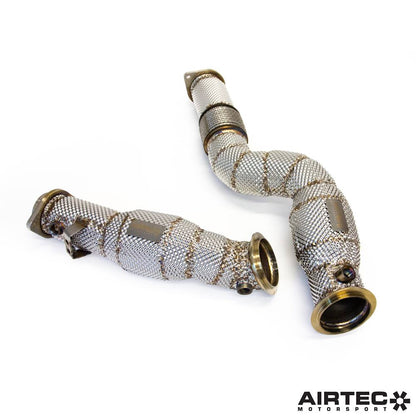 AIRTEC Motorsport Sports Cat Downpipes for BMW M2 G87, M3 G80 G81, M4 G82 G83 ATEXHBMW4