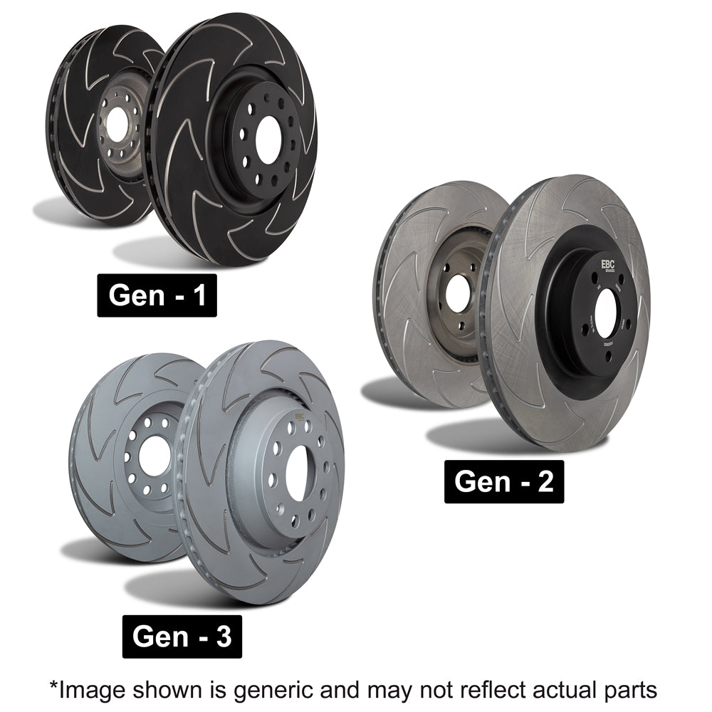 EBC 312mm Front Brake Discs & Yellowstuff Pads for Seat Ibiza 6L Cupra AP Racing Calipers PD18KF082