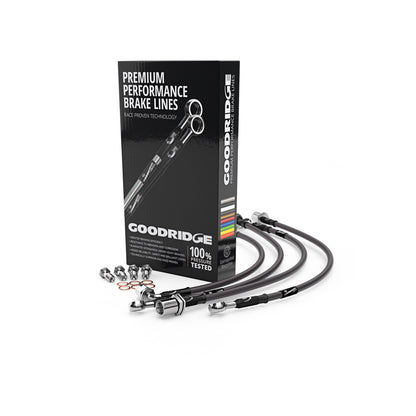 Goodridge Stainless Steel Braided Brake Line Kit for BMW 1 Series F20 F21 All Models