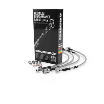 Goodridge Stainless Steel Braided Brake Line Kit for BMW 1 Series F20 F21 All Models