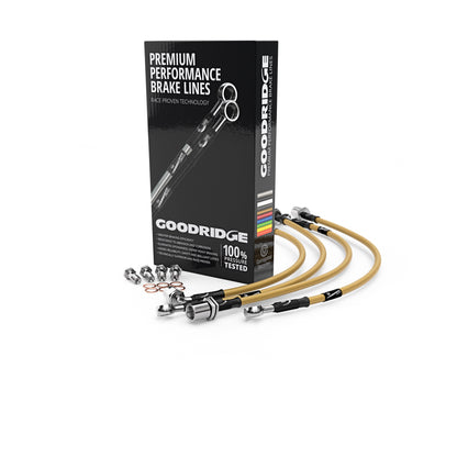 Goodridge Stainless Steel Braided Brake Line Kit for BMW 1 Series F20 F21 All Models