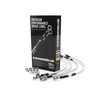 Goodridge Stainless Steel Braided Brake Line Kit for BMW 1 Series F20 F21 All Models