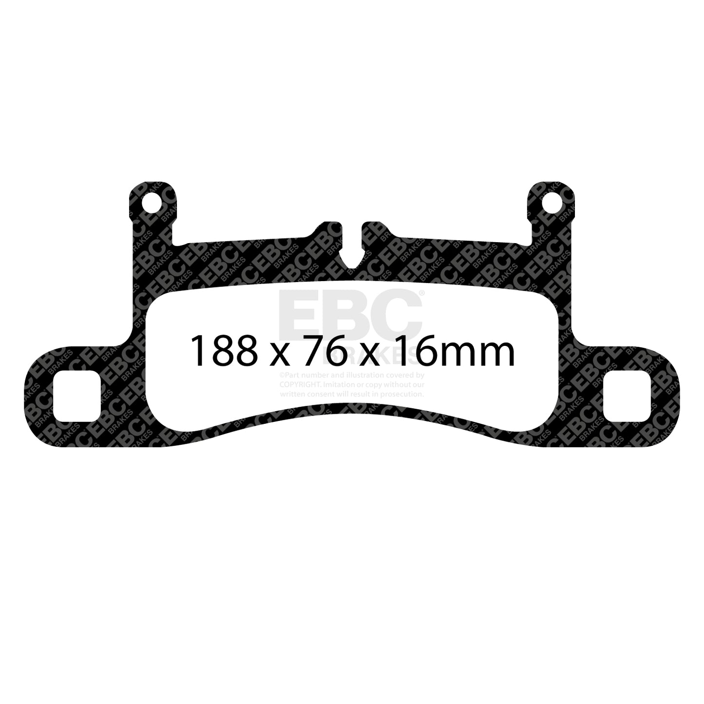 Rear EBC Bluestuff Brake Pads DP52098NDX