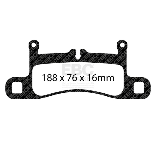 Rear EBC Bluestuff Brake Pads DP52098NDX