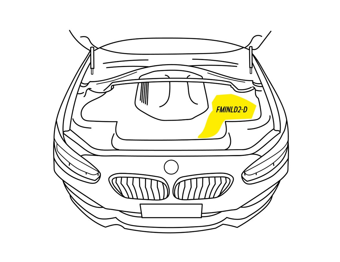 Forge Motorsport Carbon Inlet Duct for BMW 1, 2, 3 Series F2x F3x