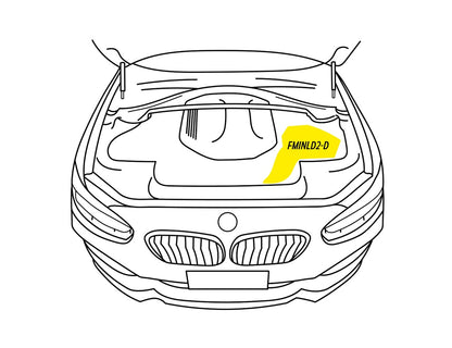 Forge Motorsport Carbon Inlet Duct for BMW 1, 2, 3 Series F2x F3x