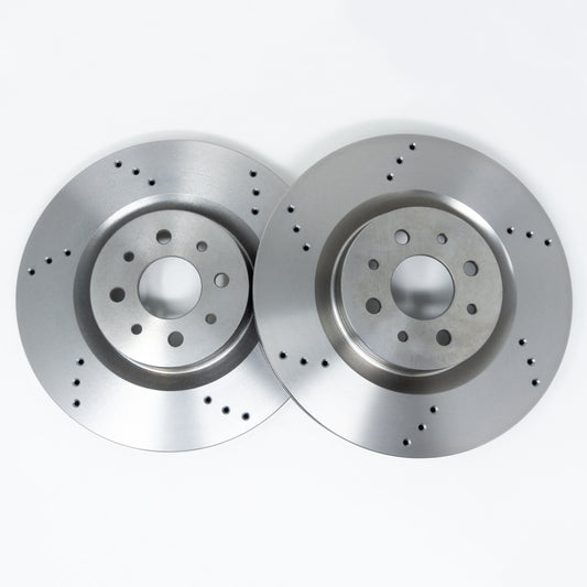 MTEC 321mm Front Brake Discs for Audi A6 A8 MTEC1380 Drilled