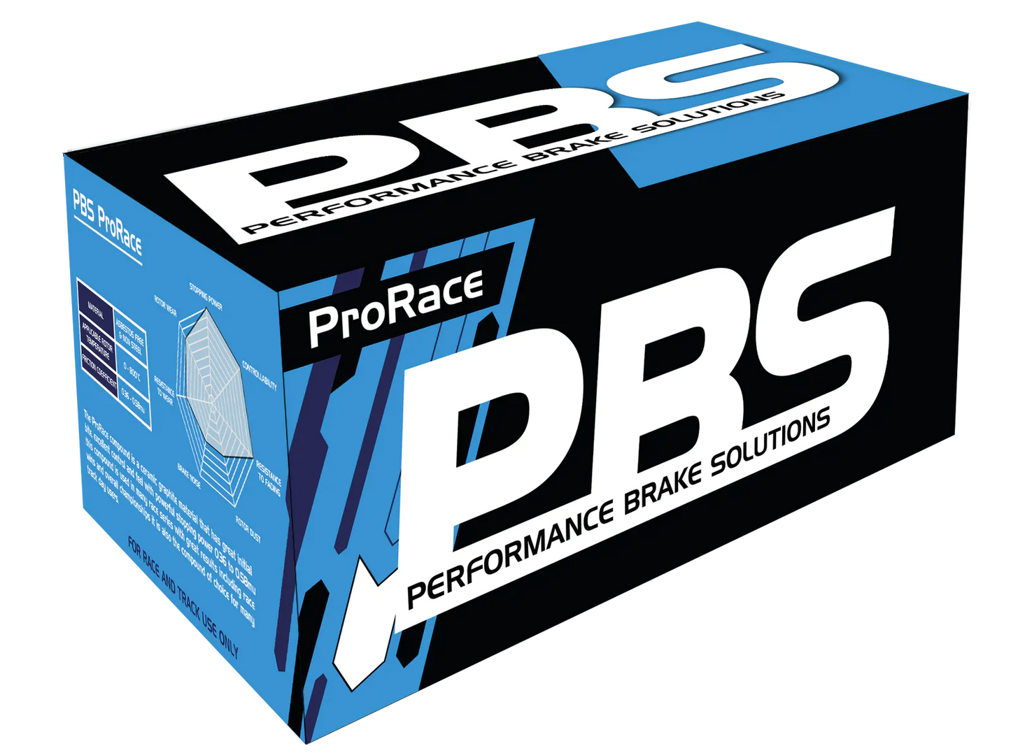 PBS ProRace Rear Brake Pads for Renault Megane RS Mk2 225 R26, Mk3 250 265 275 1192PR