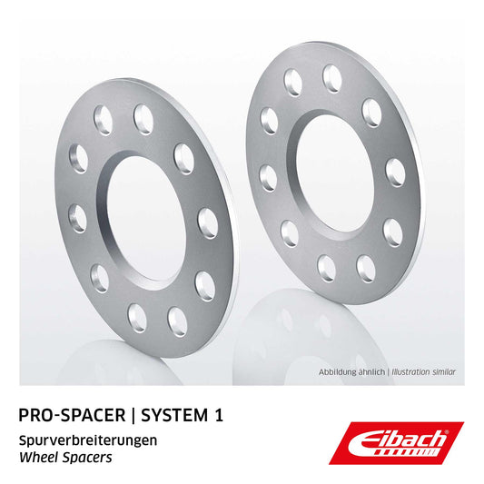 Eibach 5mm Wheel Spacers for Peugeot 107 108, Toyota Aygo