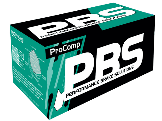 PBS ProComp Front Brake Pads for Toyota MR2 MK2 1352PC