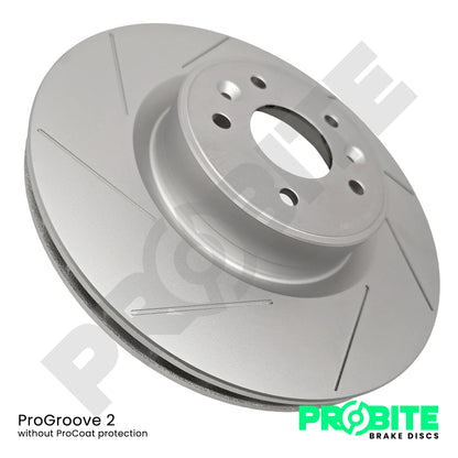 Probite 312mm Front Brake Discs for Skoda Octavia vRS Mk1 1.8T & Fabia vRS Mk1