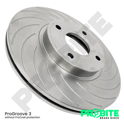 Probite 312mm Front Brake Discs for Skoda Octavia vRS Mk1 1.8T & Fabia vRS Mk1