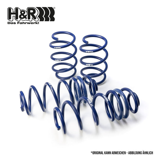 H&R 40mm Lowering Springs for Mercedes C-Class W205 28811-2