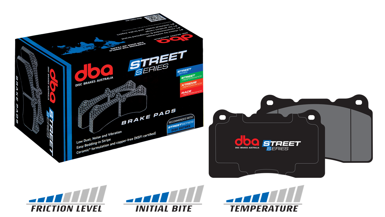 DBA Street Ceramic Front Brake Pads for Hyundai I30 N DB15012SS