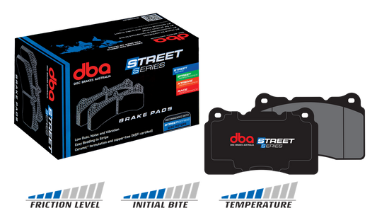 DBA Street Ceramic Front Brake Pads for Hyundai I30 N DB15012SS