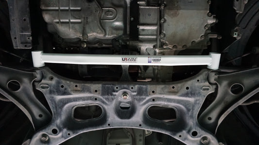 Ultra Racing Front Lower Brace for HONDA JAZZ 3RD GEN (GP5) 1.5 2WD HYBRID MALAYSIA 2013-2020