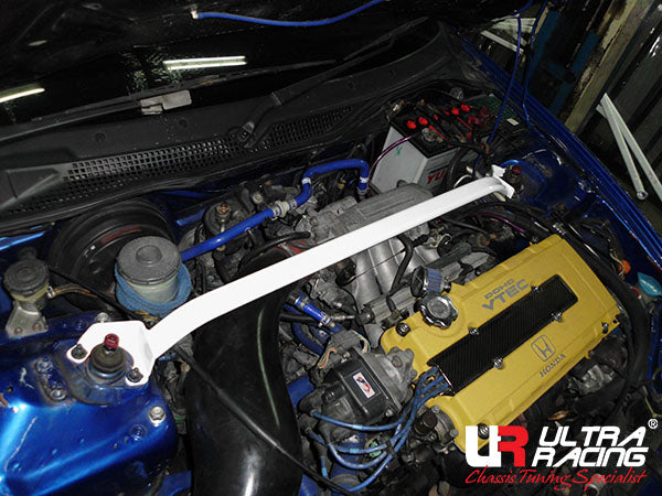 Ultra Racing Front Strut Brace for HONDA CIVIC 5TH GEN (EG3/6) 1.6 2WD HATCHBACK 1991-1995