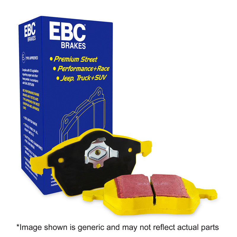 EBC Rear Yellowstuff Brake Pads for Skoda Fabia vRS Mk1 DP41497R