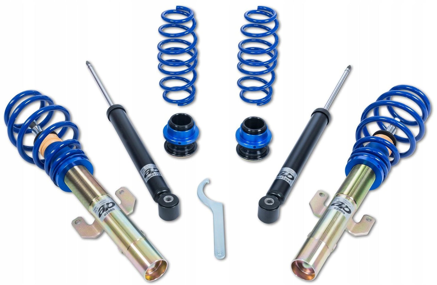 AP Sport Suspensions Coilovers for Skoda Fabia 6Y Mk1, Seat Ibiza 6L, Volkwagen Polo 9N GF82-003 11582003