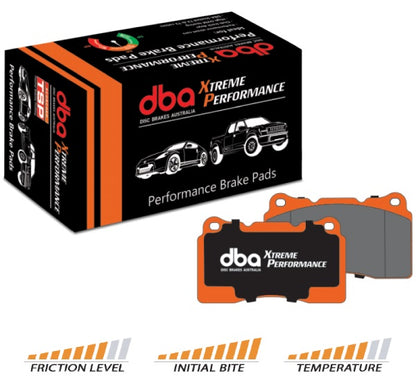 DBA Xtreme Performance Front Brake Pads for VW Golf Mk5 with Brembo 18Z Calipers