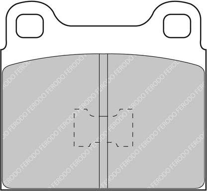 Ferodo DS3000 Front Brake Pads FCP105R