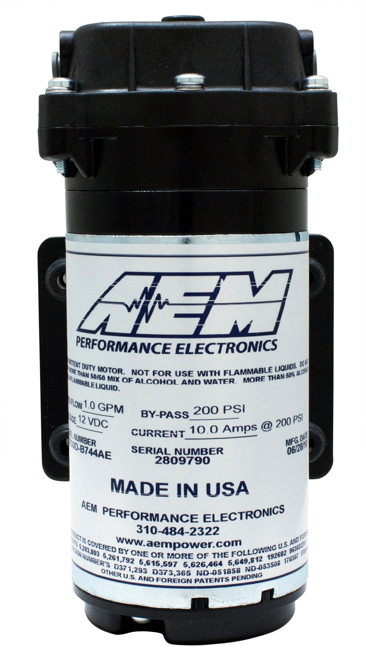 AEM V3 WMI Water Methanol Injection Kit 35 PSI / 1.15 Gallon - 30-3300