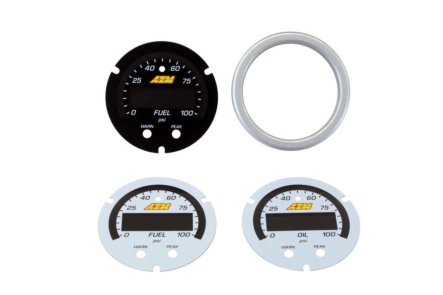 AEM X-Series Oil Pressure Gauge 0 to 100psi Gauge - 30-0301