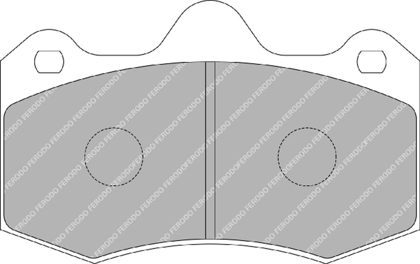 Ferodo DS3000 Brake Pads FRP3083R