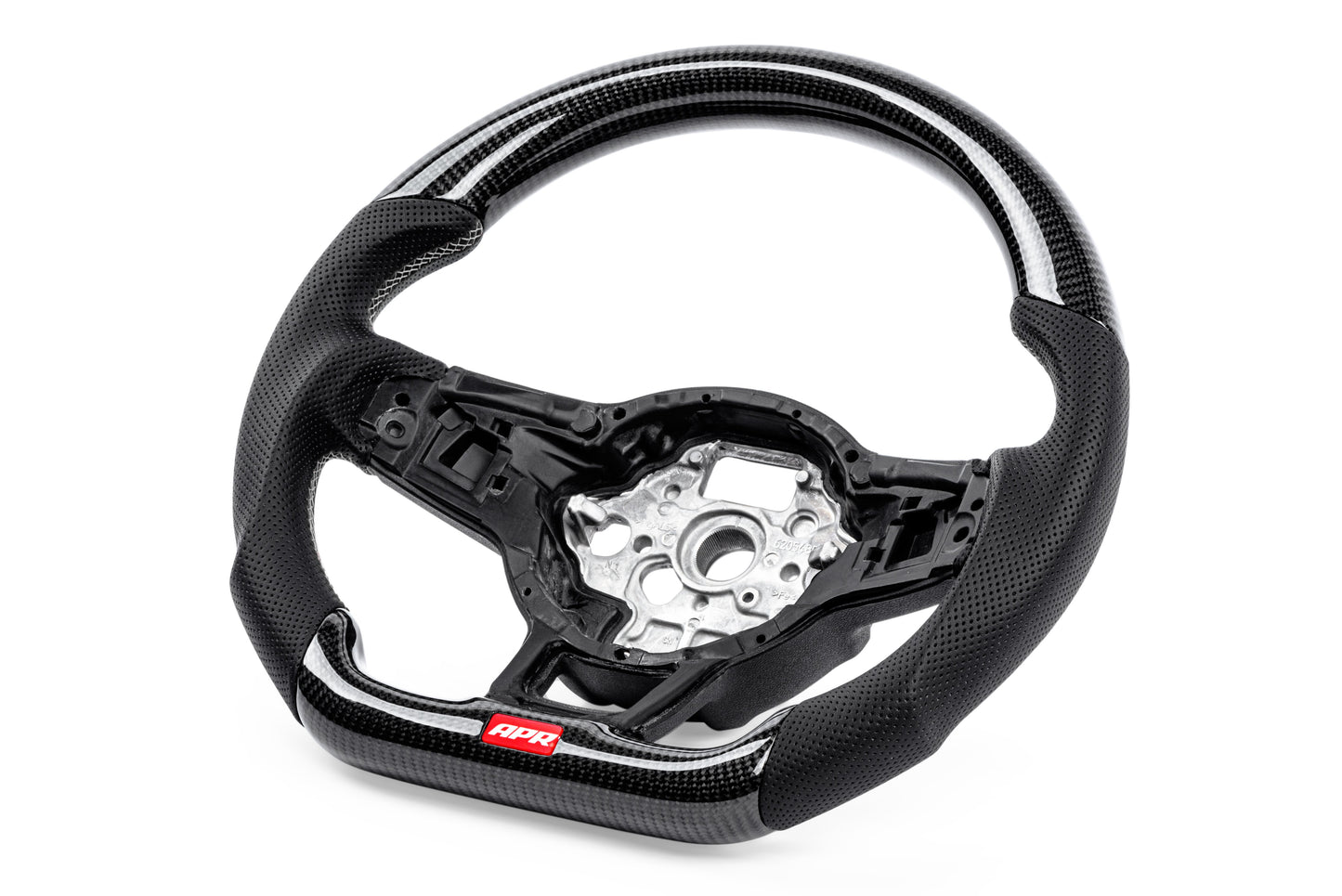 APR Carbon Fibre / Perforated Leather Steering Wheel Golf Mk7 R / GTI / GTD